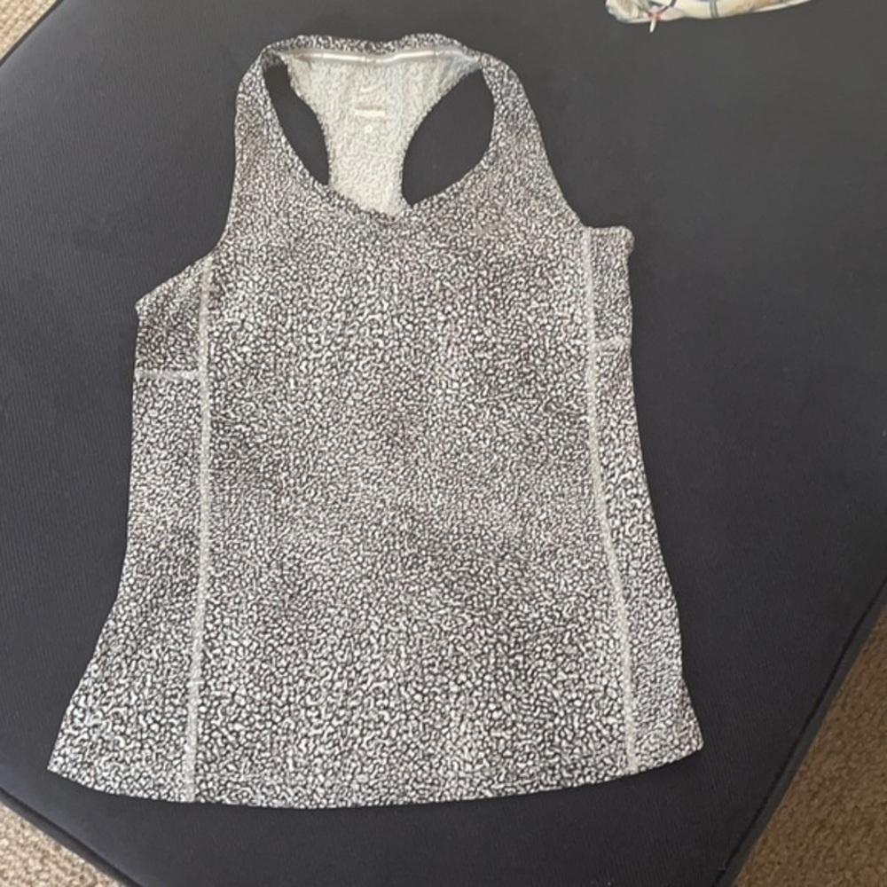 Nike Dri-Fit Black Gray & White Tank Top Size S​​